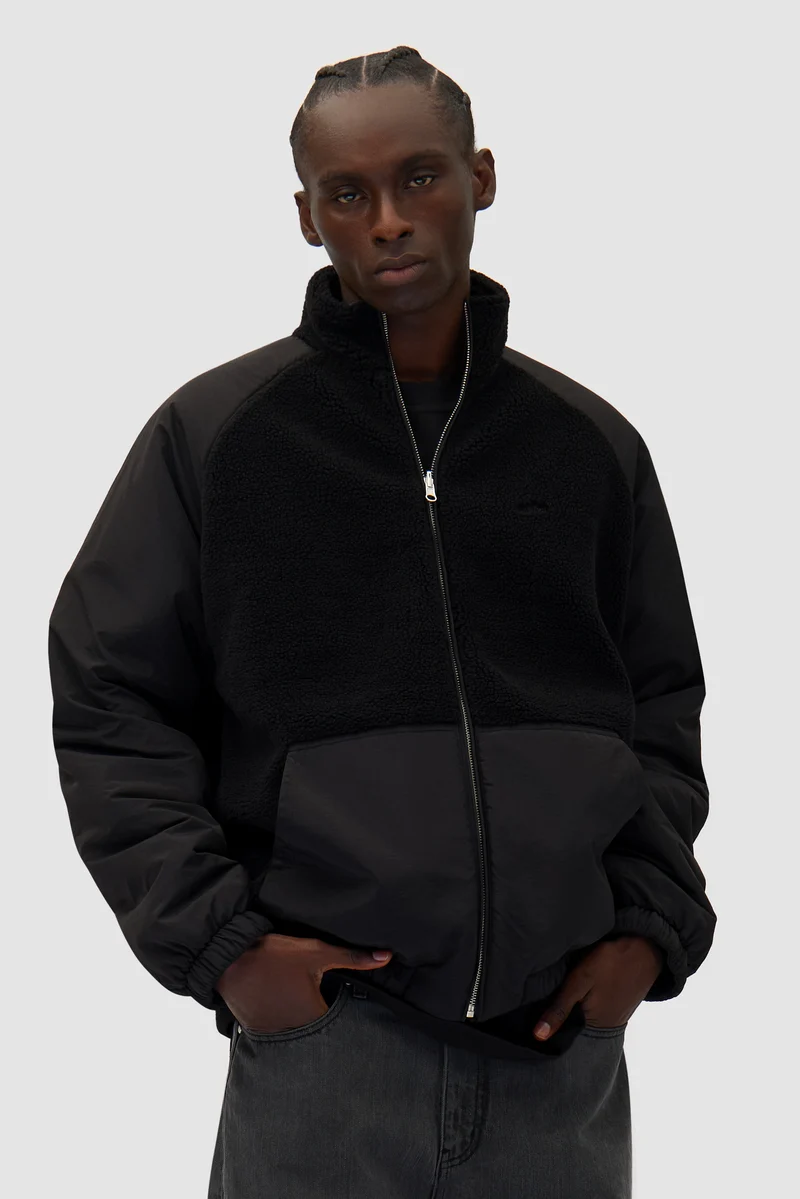 Veste polaire réversible - Noir