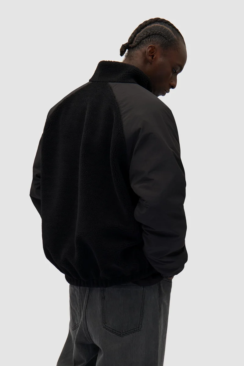 Veste polaire réversible - Noir