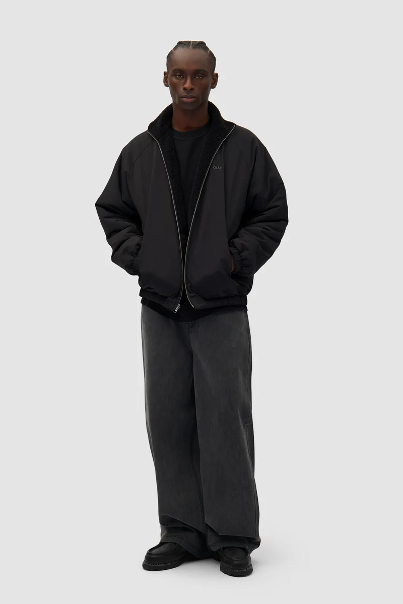 Veste polaire réversible - Noir