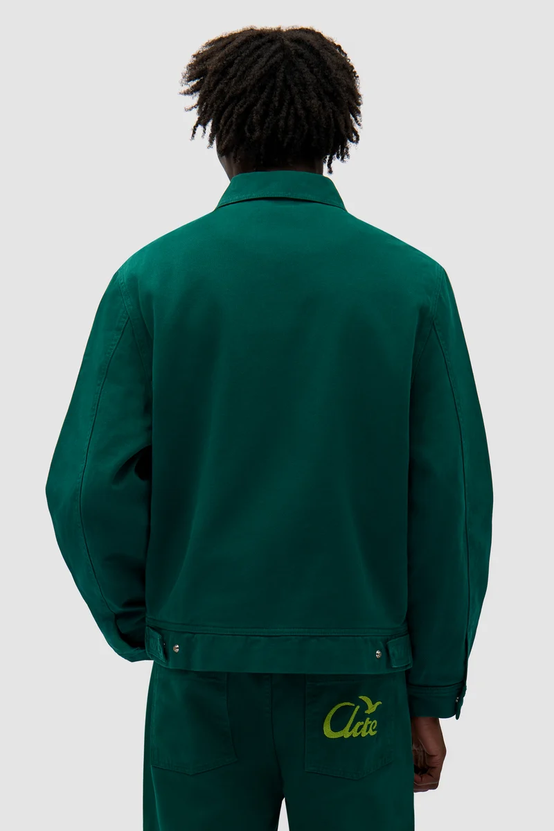 Veste avec logo en forme de cœur - Vert