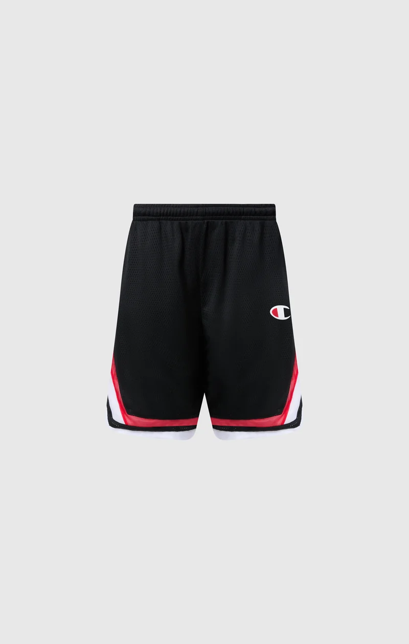 Boys' 7'' Mesh Bermuda Shorts with C Logo