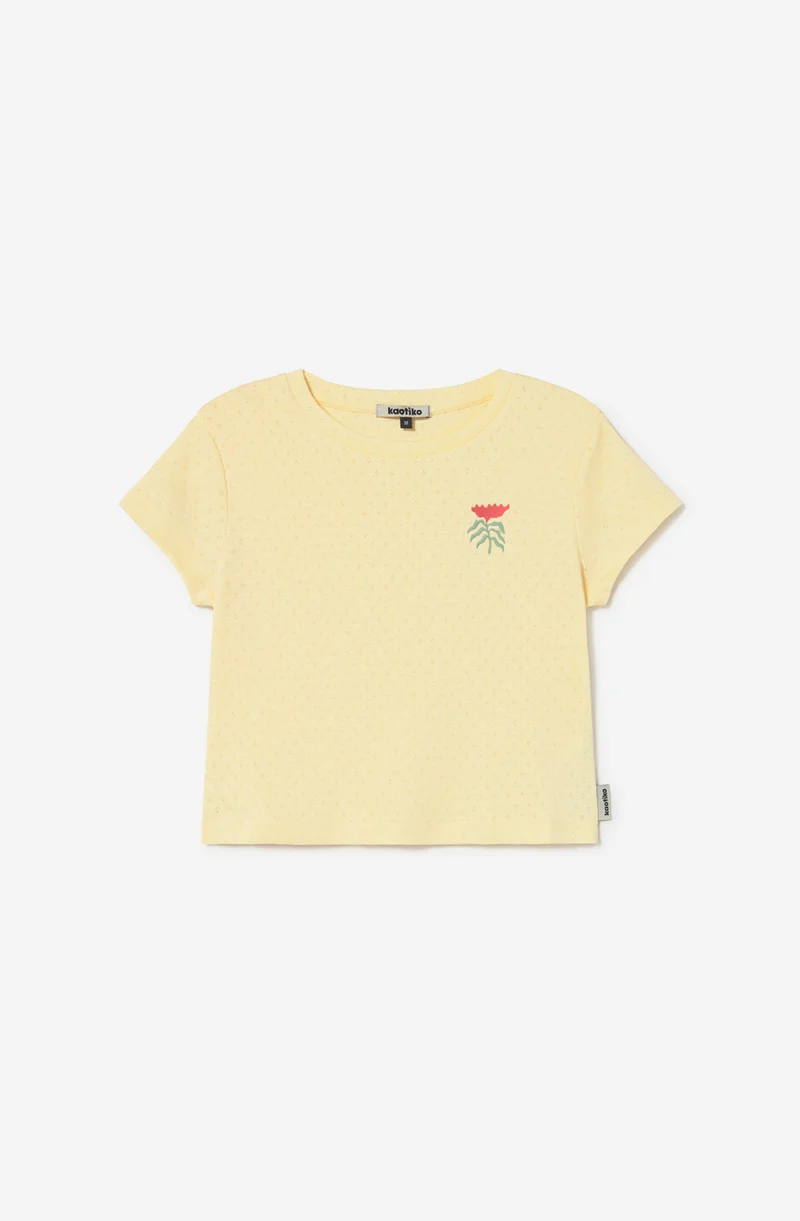 T-shirt Lily Yellow