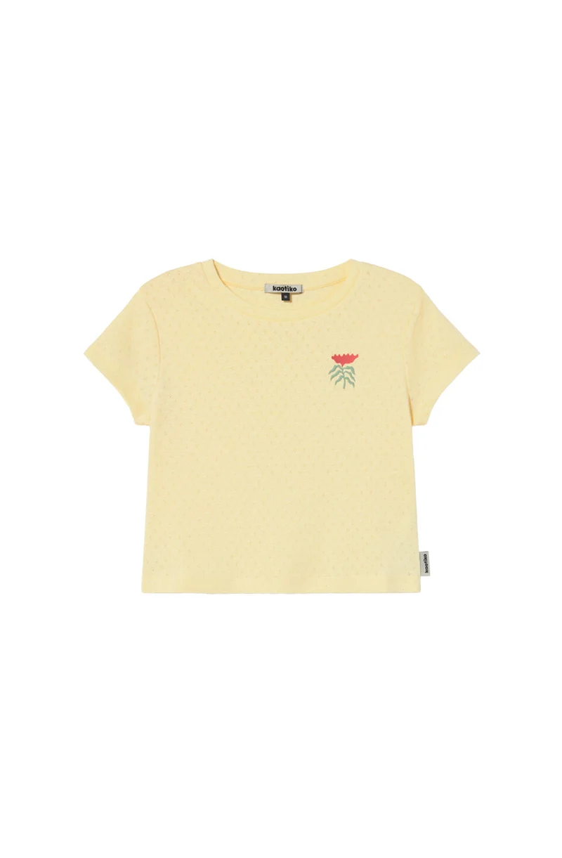 T-shirt Lily Yellow