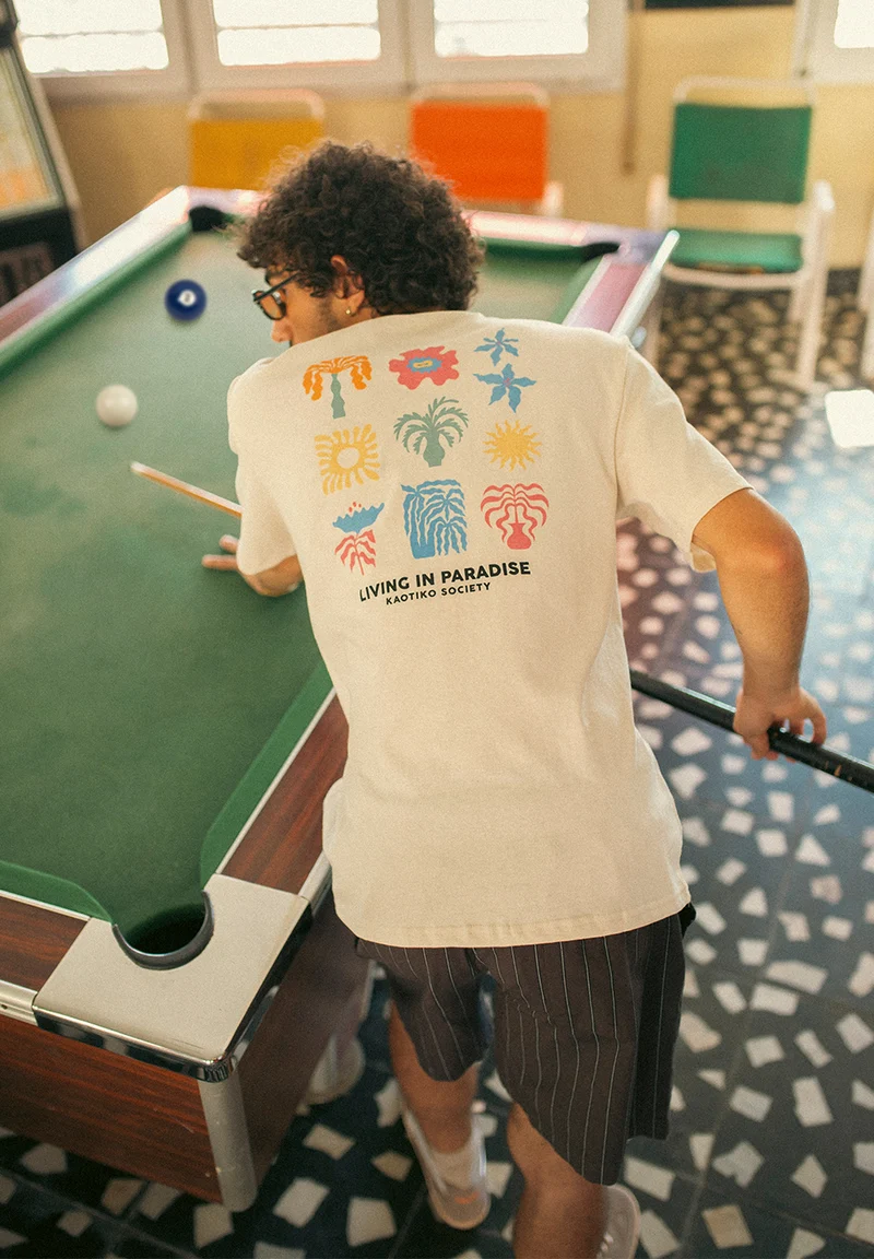 T-shirt Paradise Organic Cotton Ivory