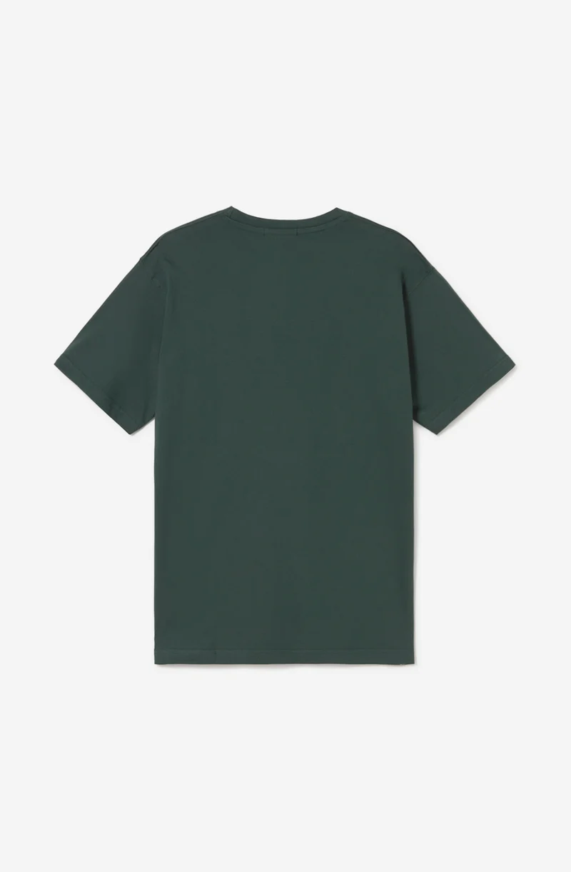 T-shirt Bulldog Posy Green