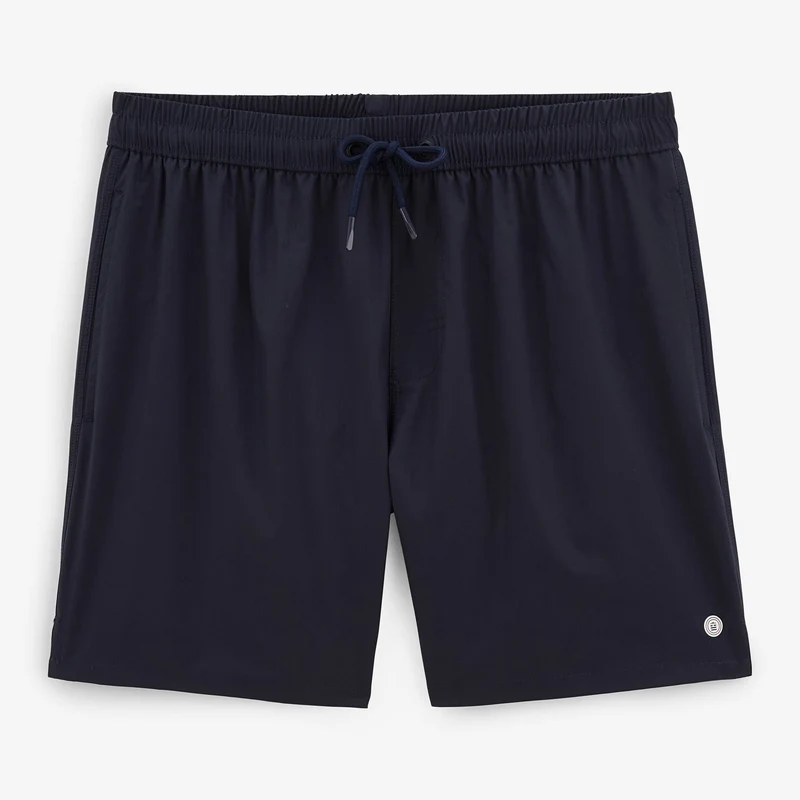 Short de bain uni Nestor dark navy
