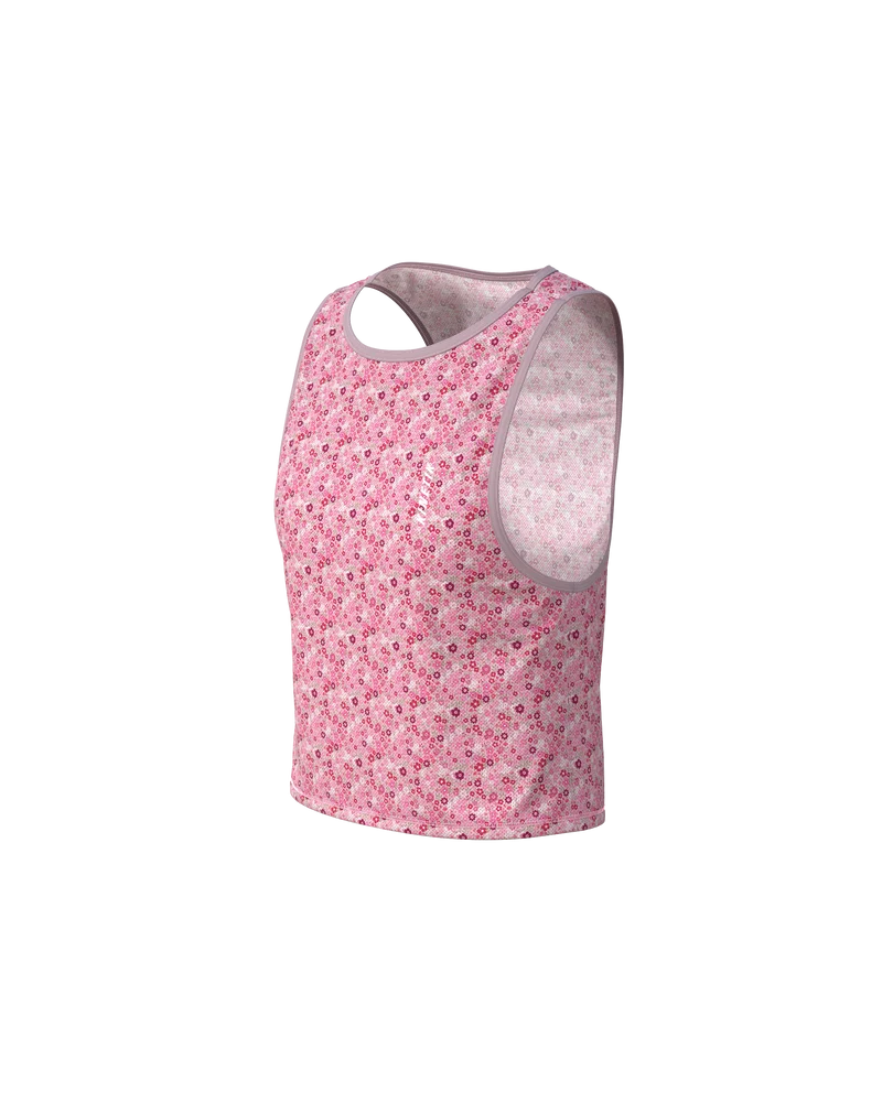 MAVRIK CROP TOP FLORAL MELLOW ROSE