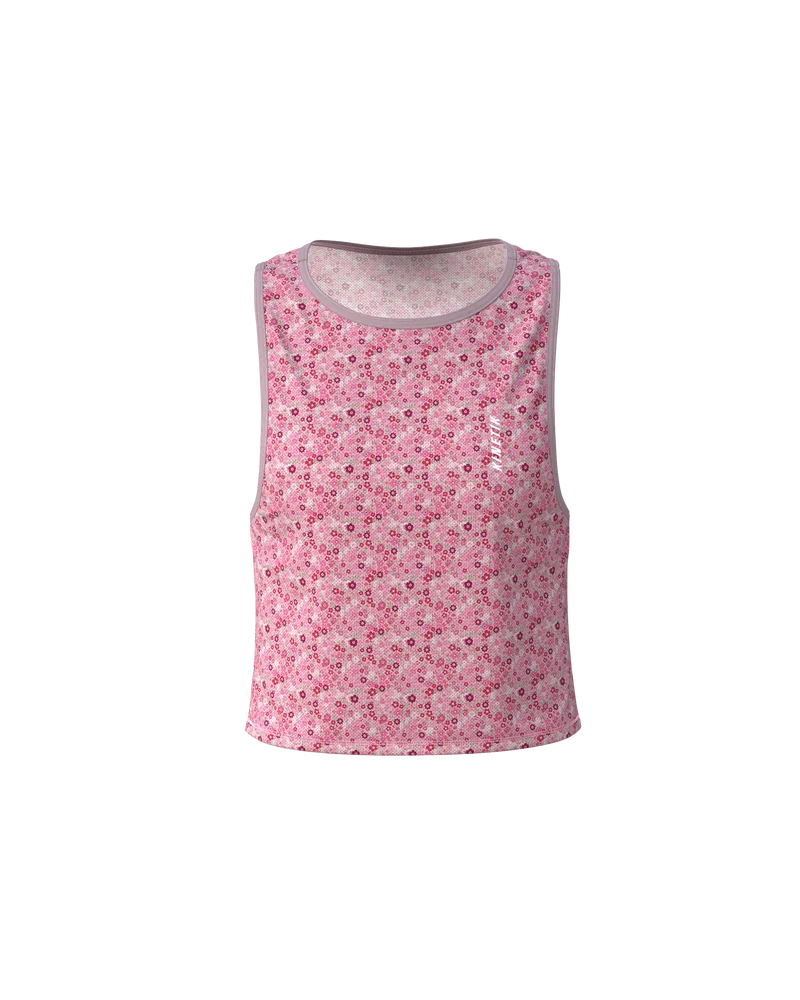 MAVRIK CROP TOP FLORAL MELLOW ROSE