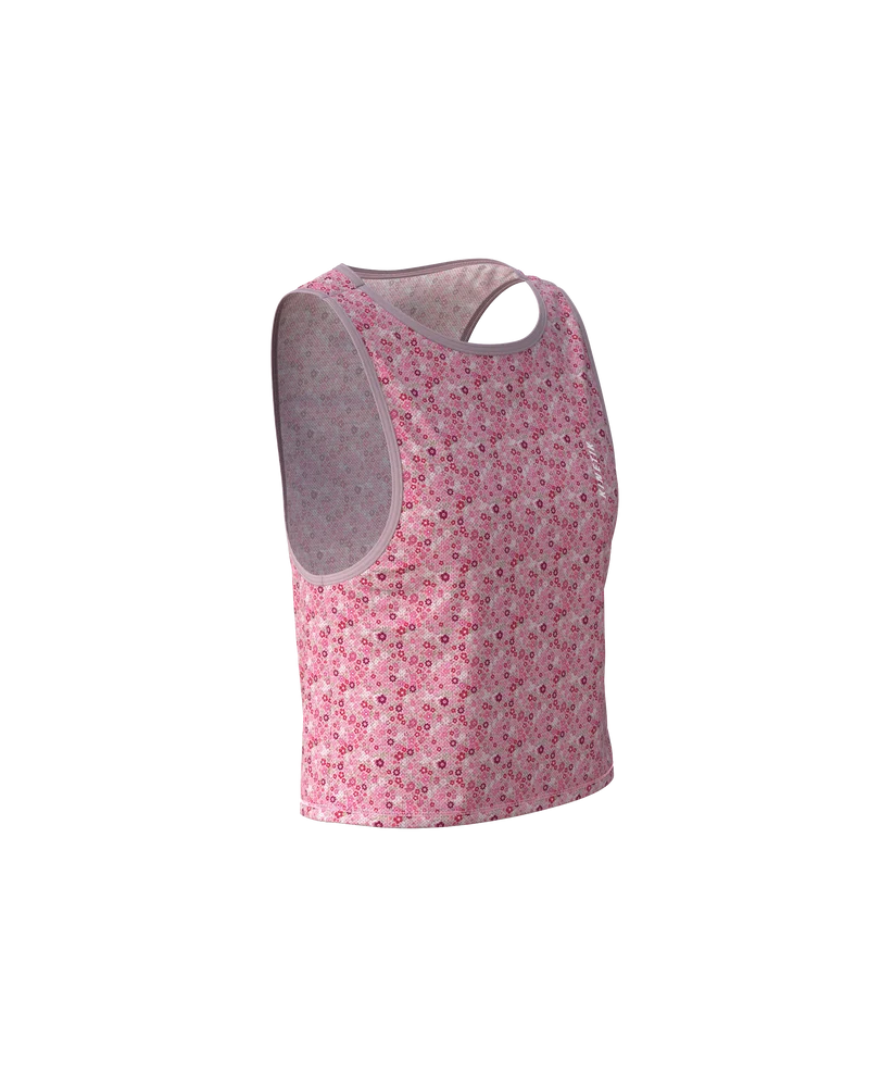 MAVRIK CROP TOP FLORAL MELLOW ROSE