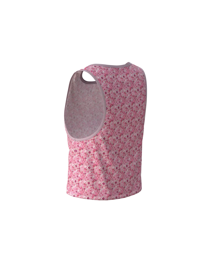 MAVRIK CROP TOP FLORAL MELLOW ROSE