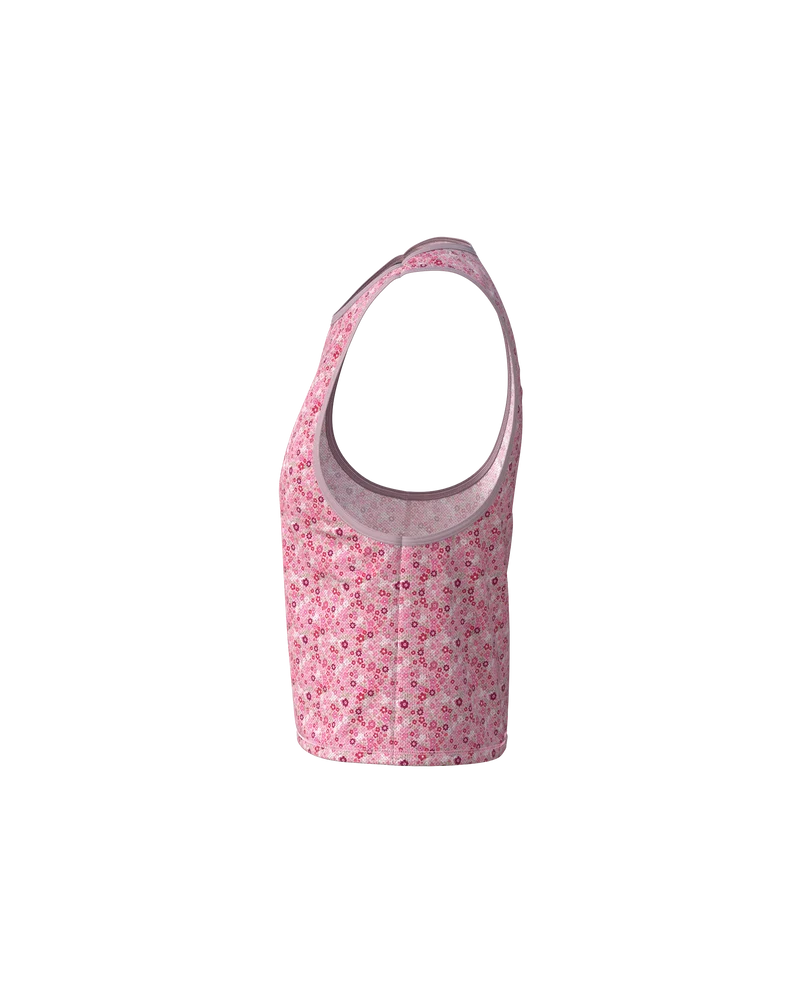MAVRIK CROP TOP FLORAL MELLOW ROSE