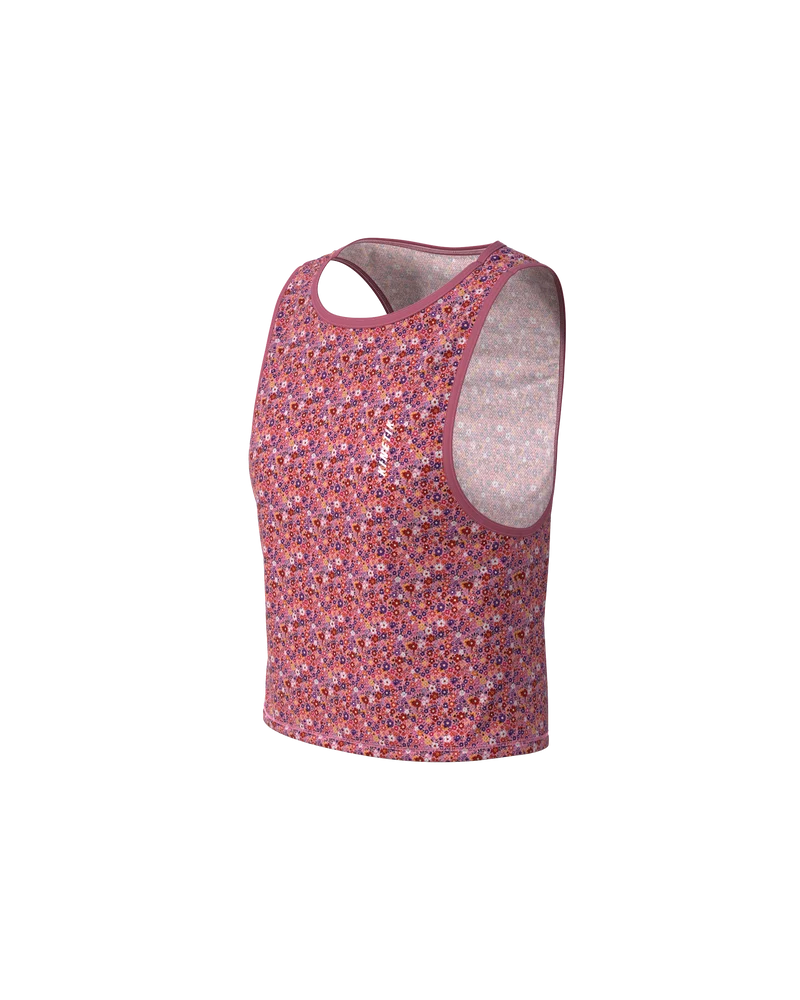 MAVRIK CROP TOP FLORAL CHERRY
