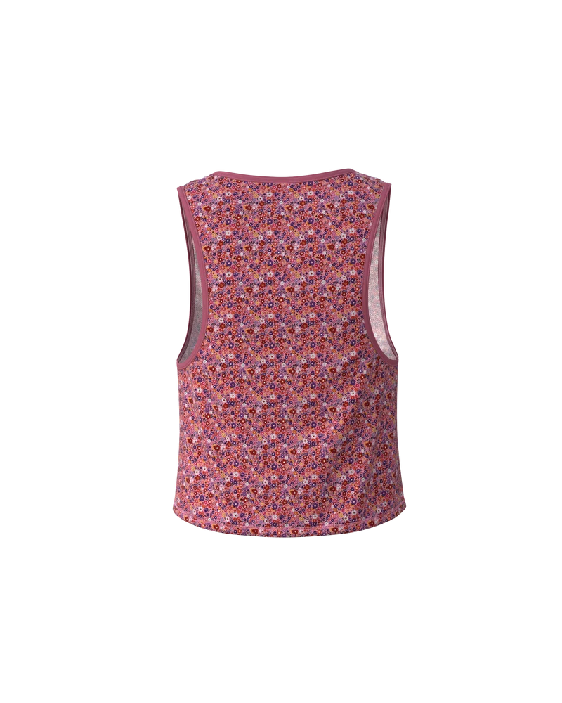 MAVRIK CROP TOP FLORAL CHERRY