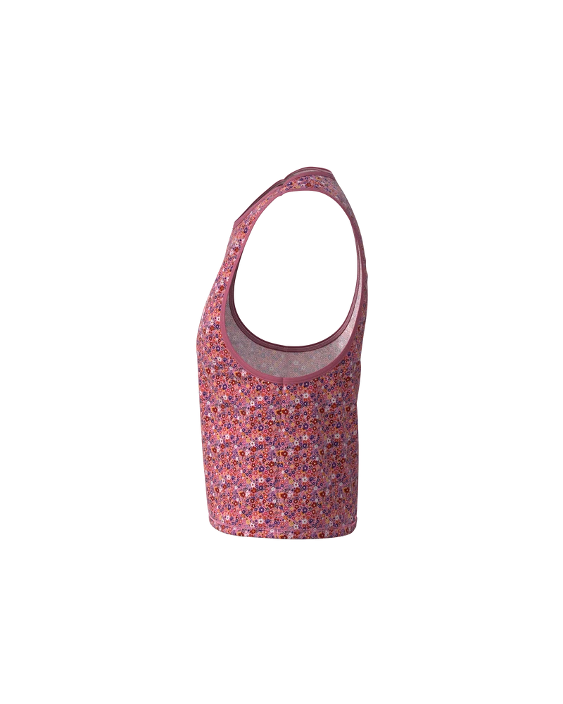 MAVRIK CROP TOP FLORAL CHERRY