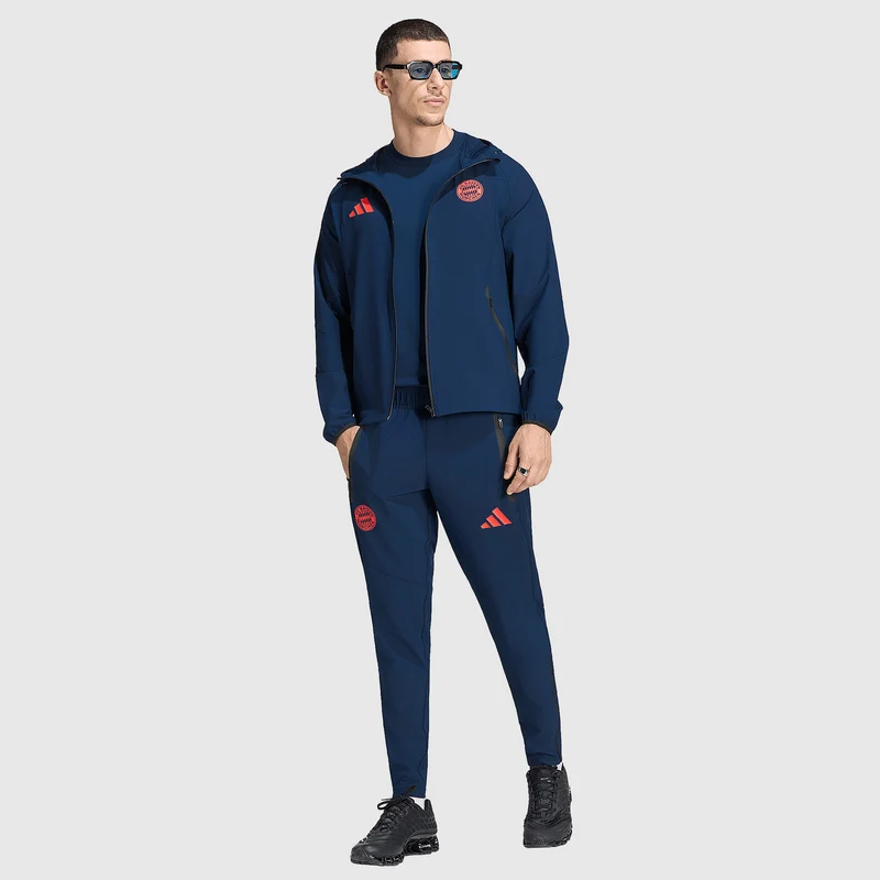 adidas Bayern Munich 26/27 Tiro Travel Windbreaker - Night Indigo/Hi