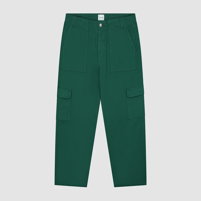 Pantalon cargo - Vert