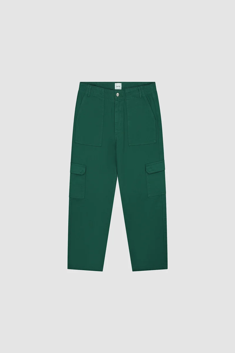 Pantalon cargo - Vert