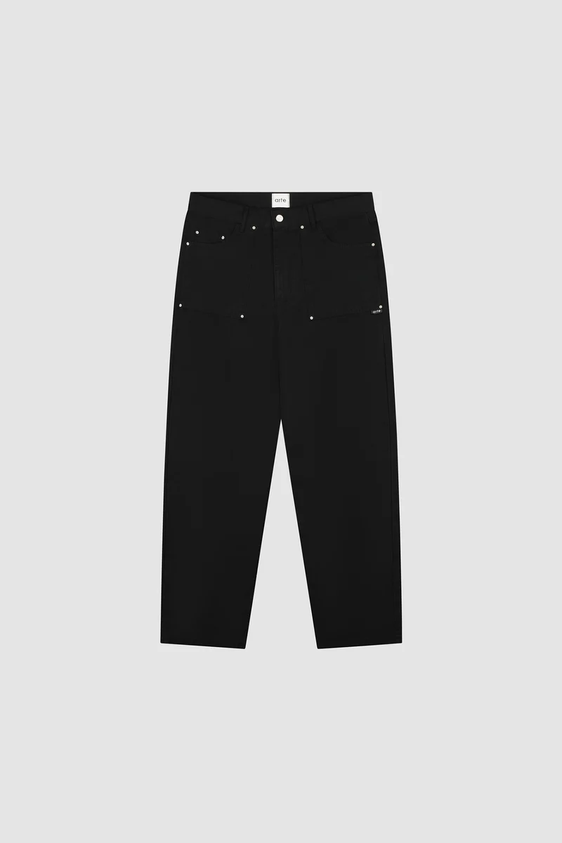 Pantalon en tissu Ripstop - Noir