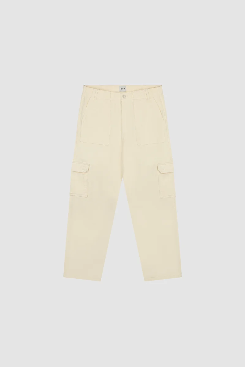 Pantalon cargo - Crème