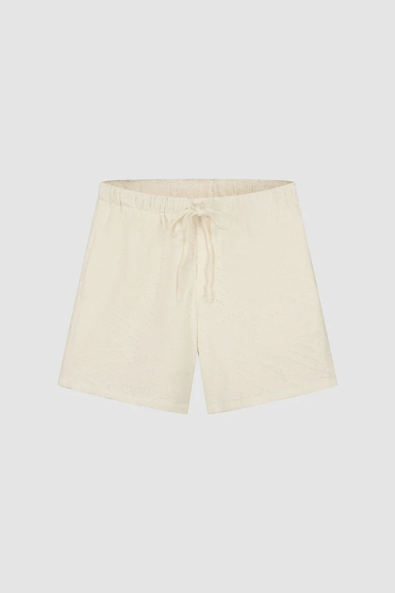 Short en crochet - Crème