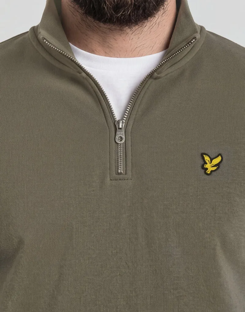 Cotton Loopback 1/4 Zip Sweatshirt