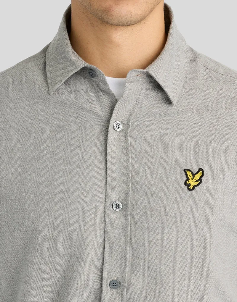 Herringbone Flannel Shirt