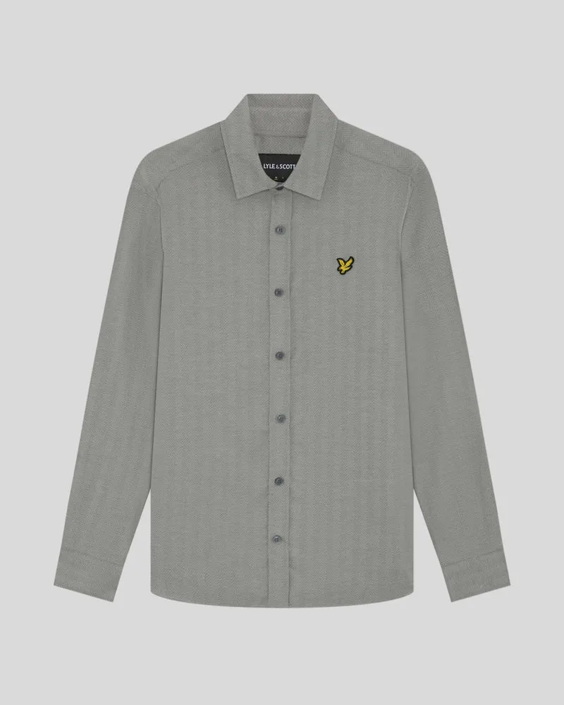 Herringbone Flannel Shirt