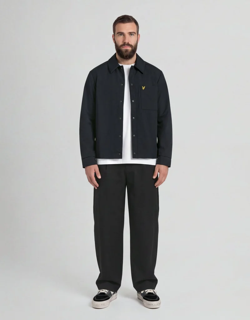 Lightweight Wadded Overshirt