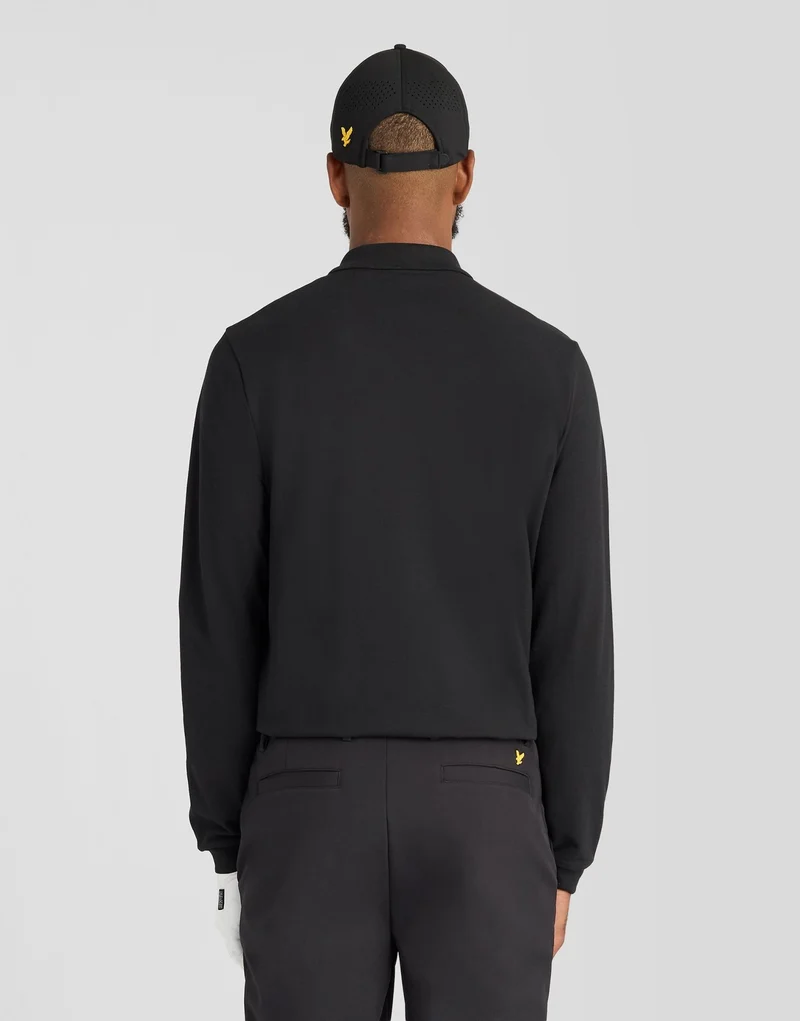 Technical Long Sleeve Polo Shirt