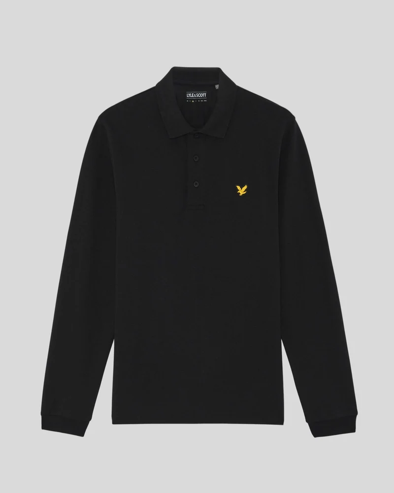 Technical Long Sleeve Polo Shirt