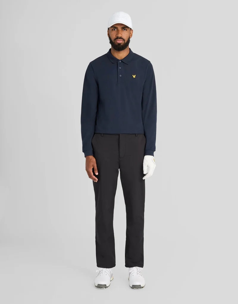 Technical Long Sleeve Polo Shirt