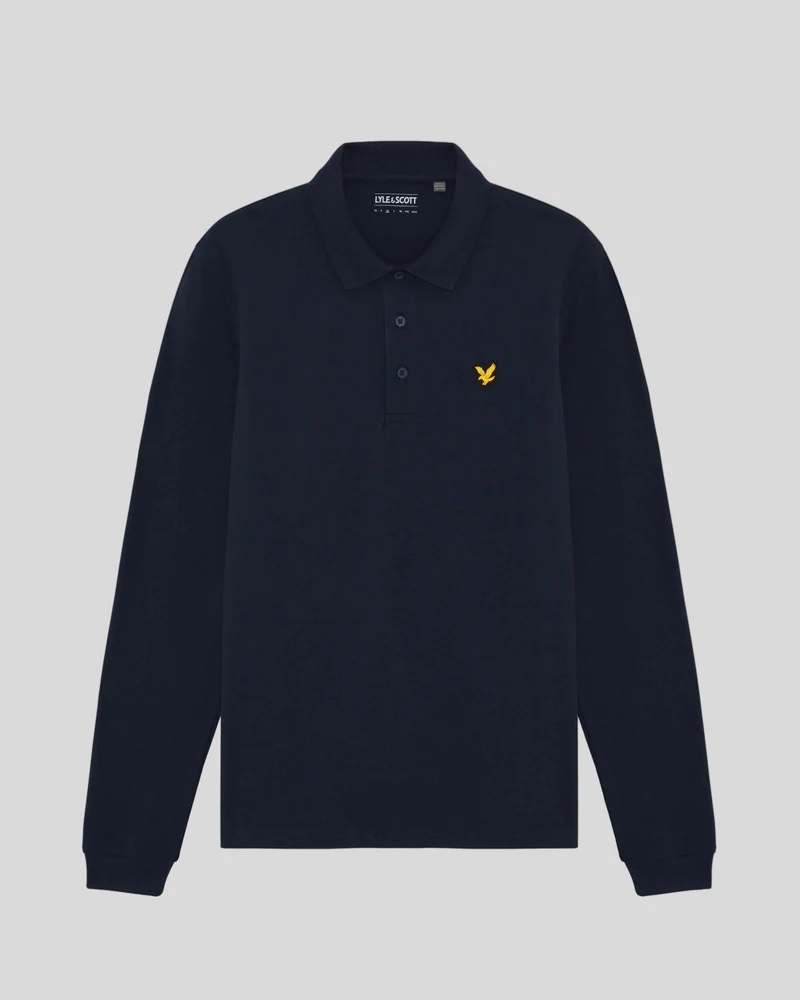 Technical Long Sleeve Polo Shirt