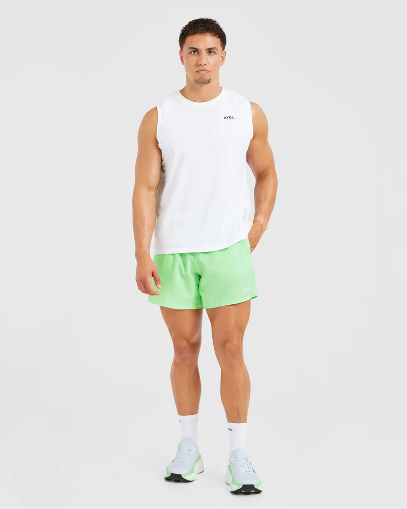 Core 5" Shorts - Lime Vert