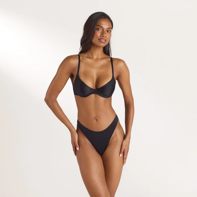 Soutien-gorge Scoop PillowSoft™ - Noir