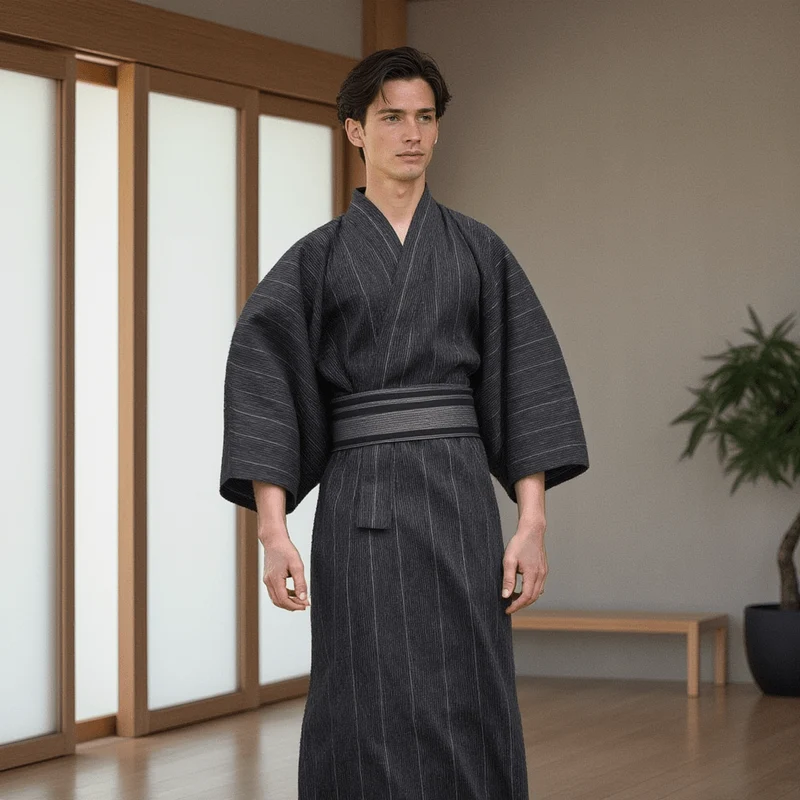 Kimono Japonais Homme Traditionnel