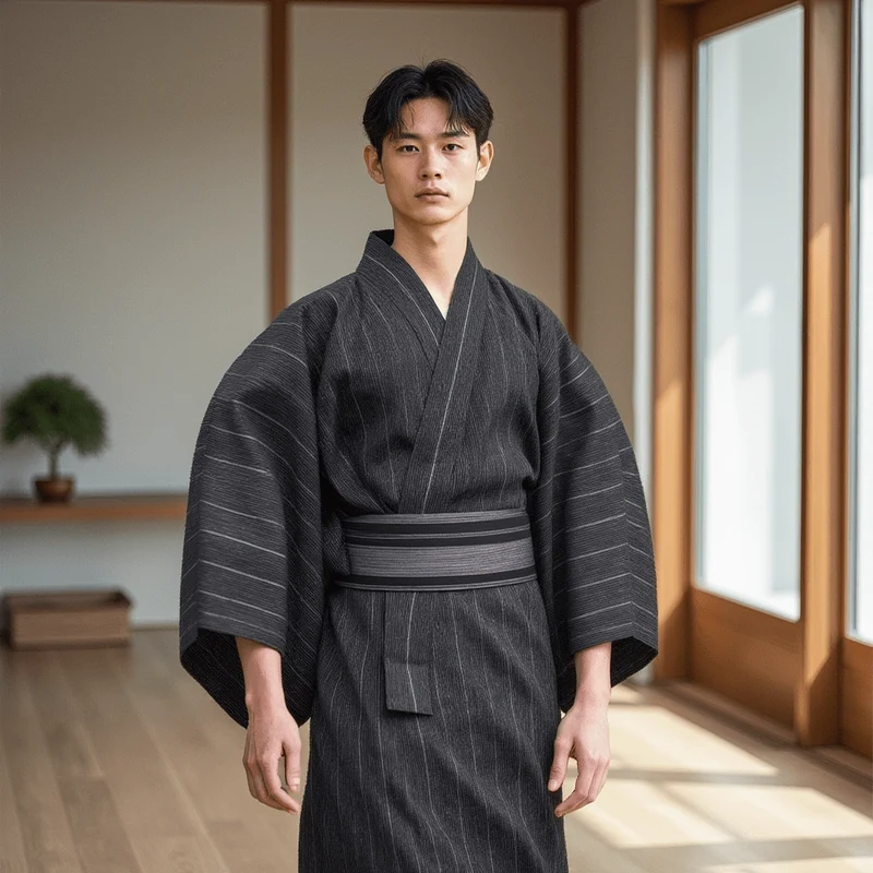 Kimono Japonais Homme Traditionnel