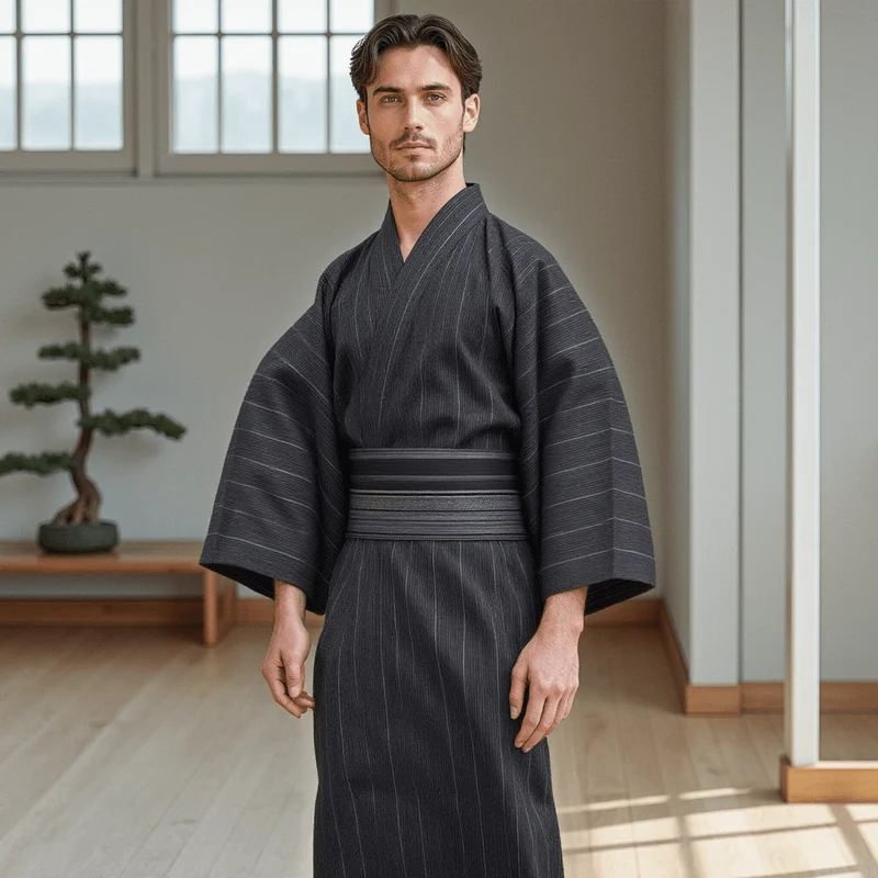 Kimono Japonais Homme Traditionnel