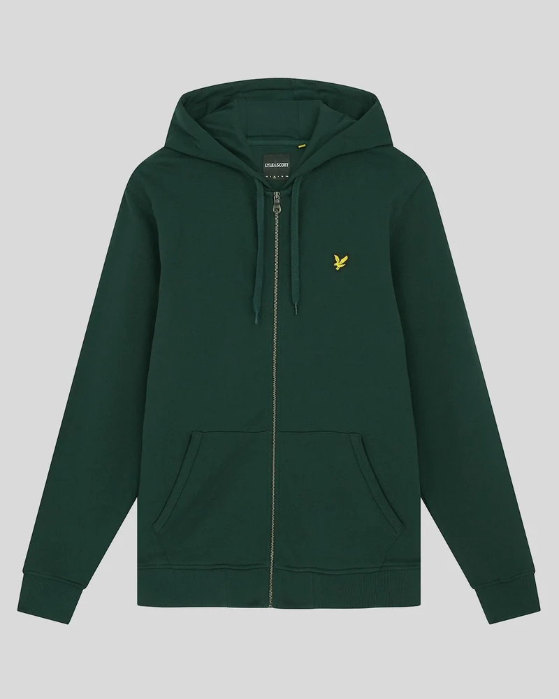 Loopback Cotton Full Zip Hoodie