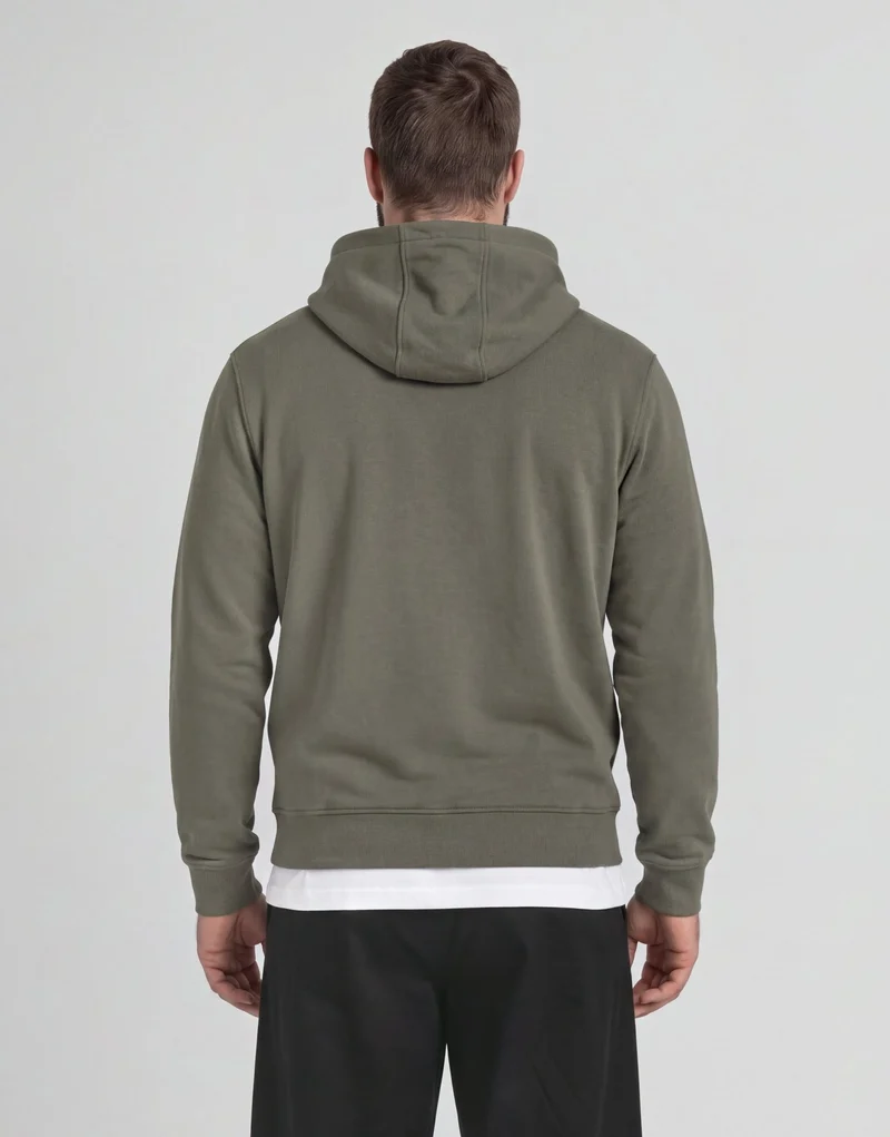 Loopback Cotton Hoodie