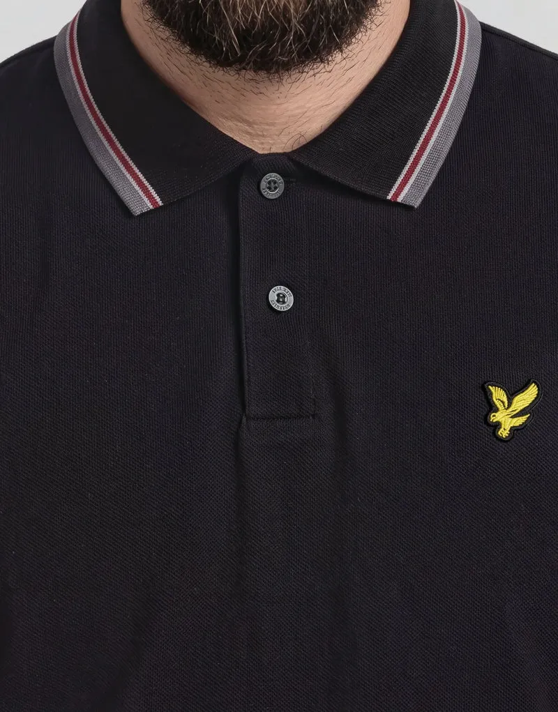 Tipped Track Polo Shirt