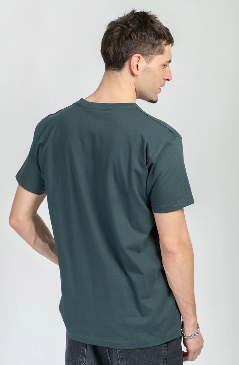 T-shirt Bulldog Posy Green