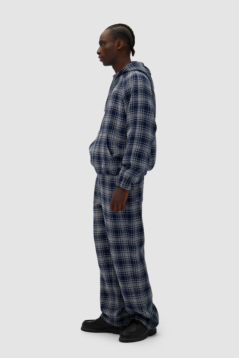Pantalon en tissu carré - Plaid
