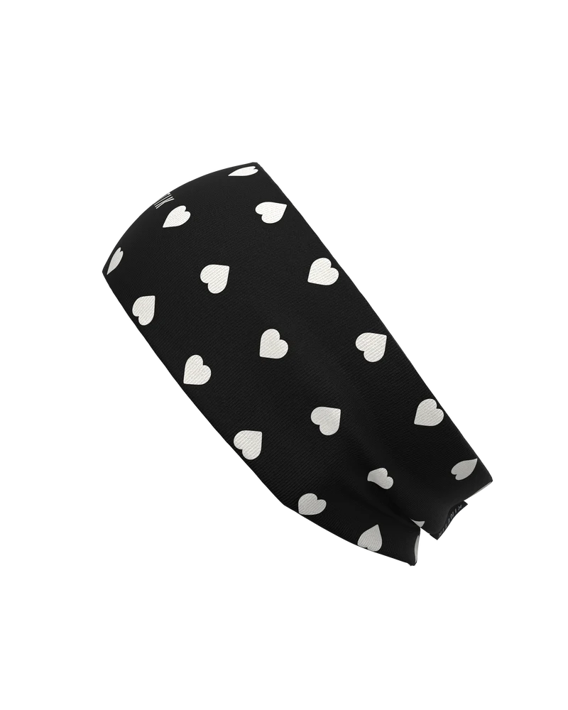 HEADBAND HEARTRUNNEUSE BLACK
