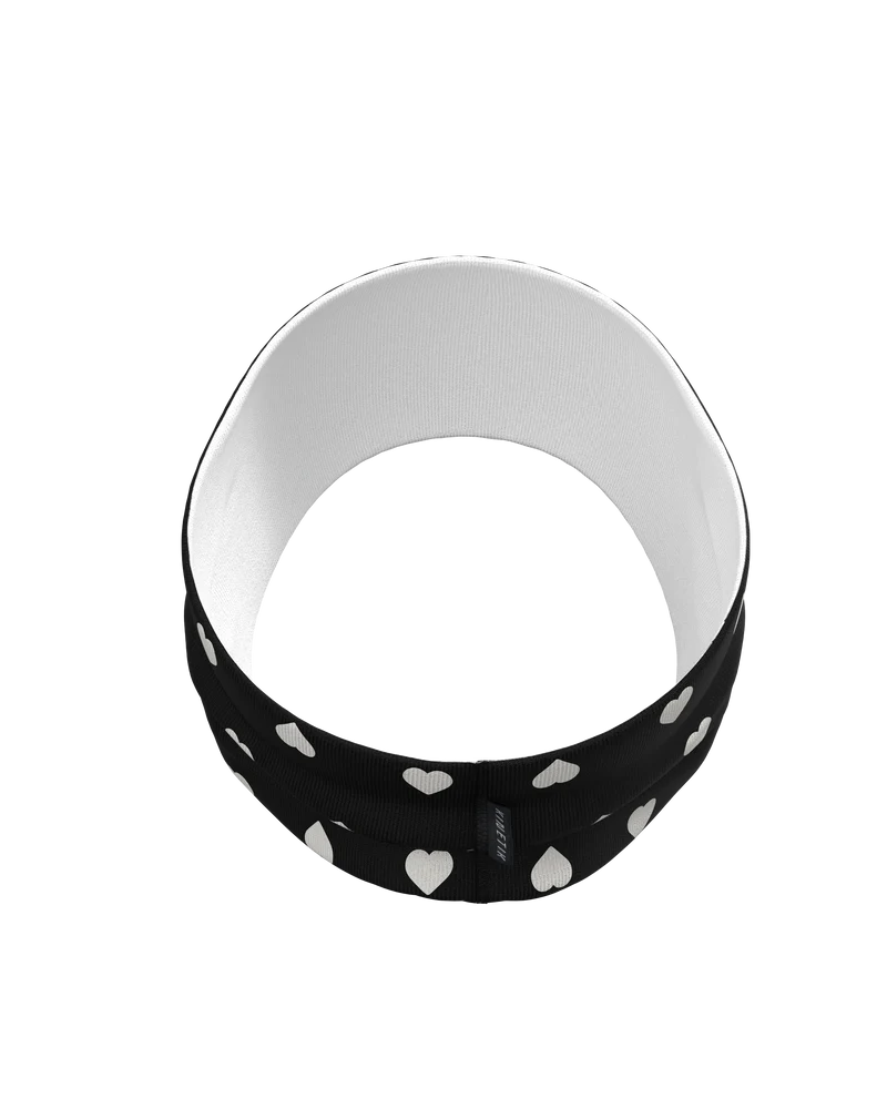 HEADBAND HEARTRUNNEUSE BLACK