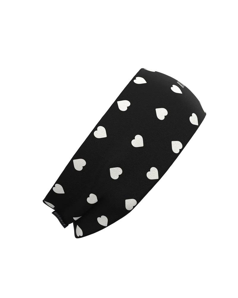HEADBAND HEARTRUNNEUSE BLACK
