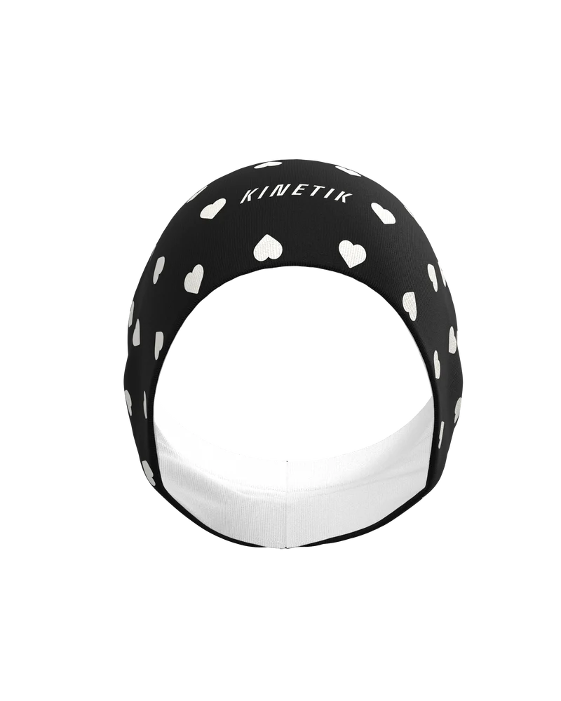 HEADBAND HEARTRUNNEUSE BLACK
