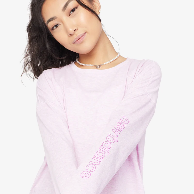 New Balance Womens Heather Tech Long Sleeve