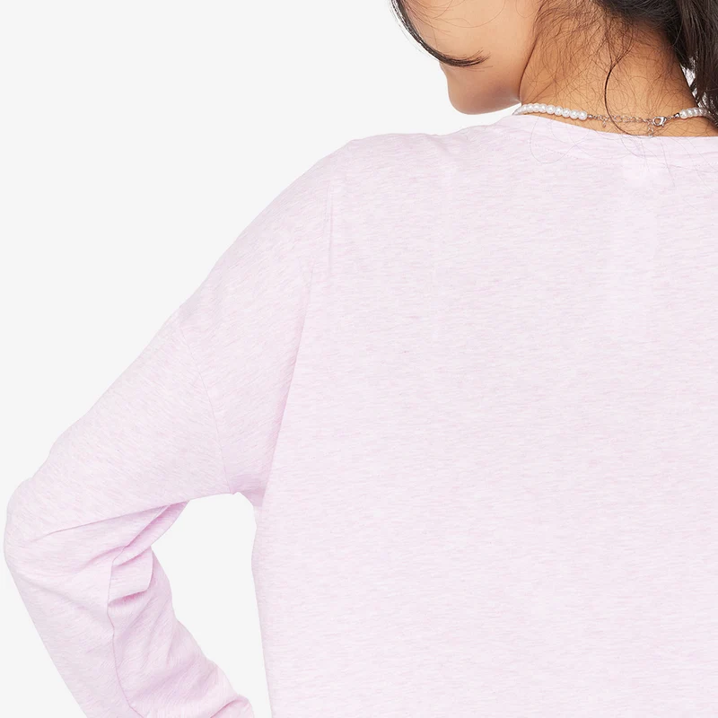 New Balance Womens Heather Tech Long Sleeve