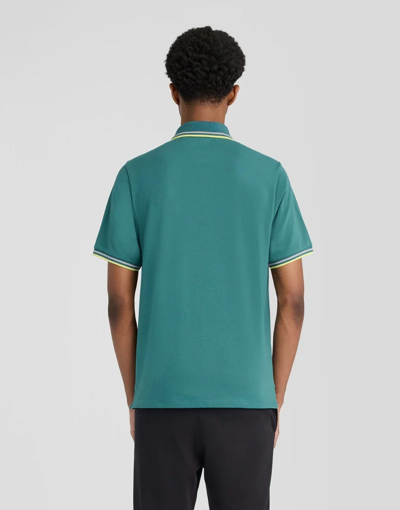Sports Tipped Polo Shirt