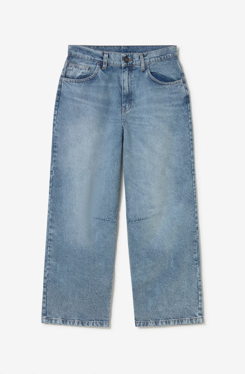 Pantalon Baggy Ballon Denim Blue